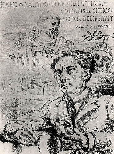 Giorgio de Chirico, Ritratto di Massimo Bontempelli, 1923