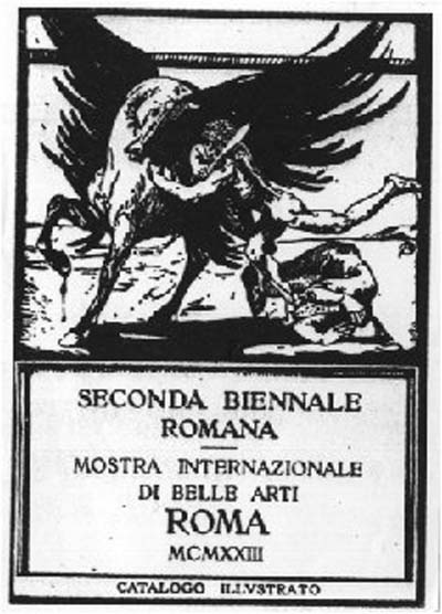 Catalogo della Seconda Biennale Romana, 1923